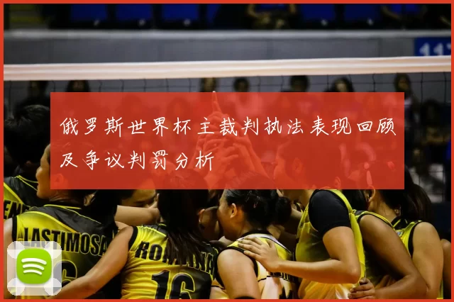 俄罗斯世界杯主裁判执法表现回顾及争议判罚分析